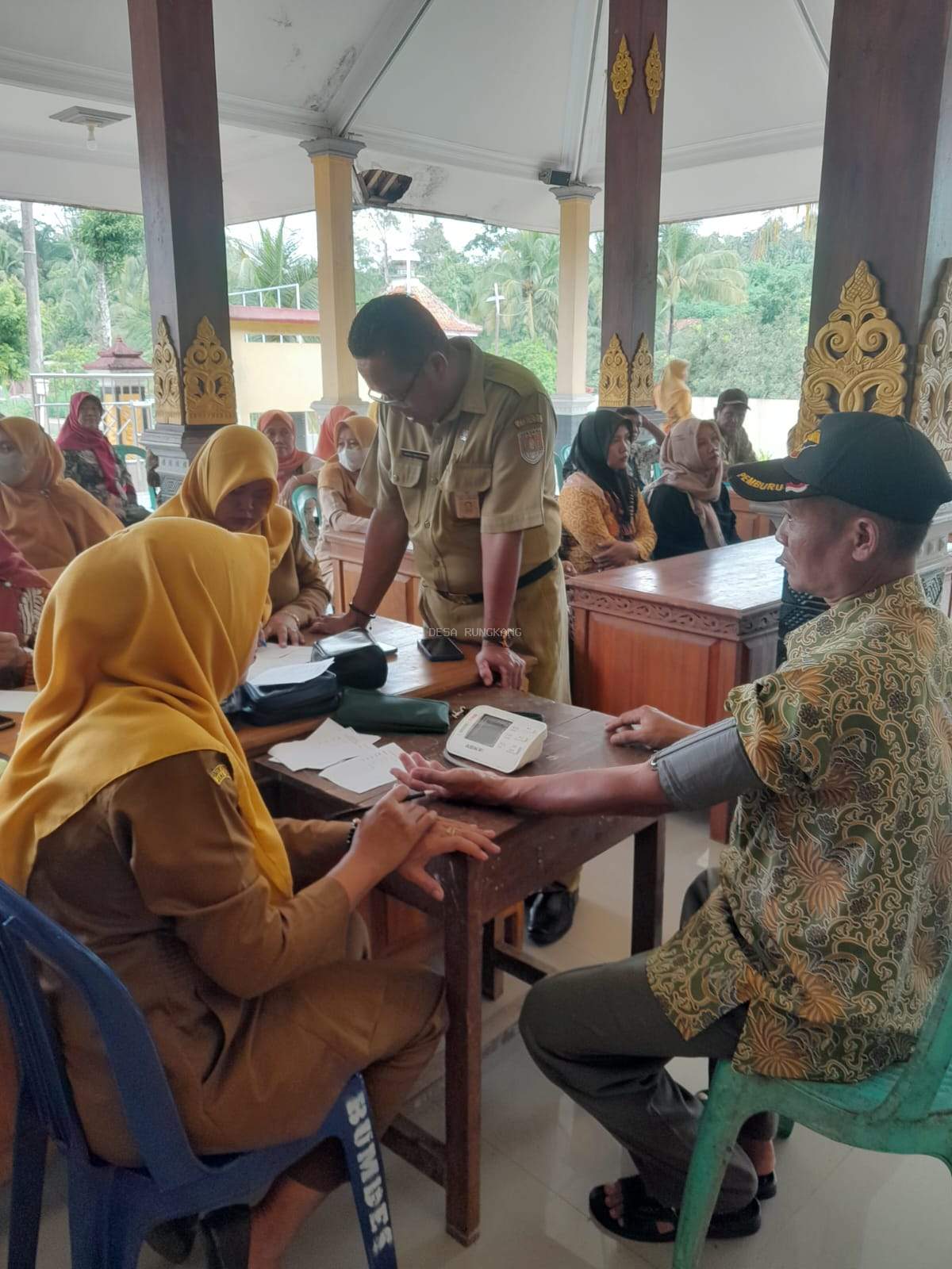 PELAKSANAAN POSBINDU PTM DESA RUNGKANG