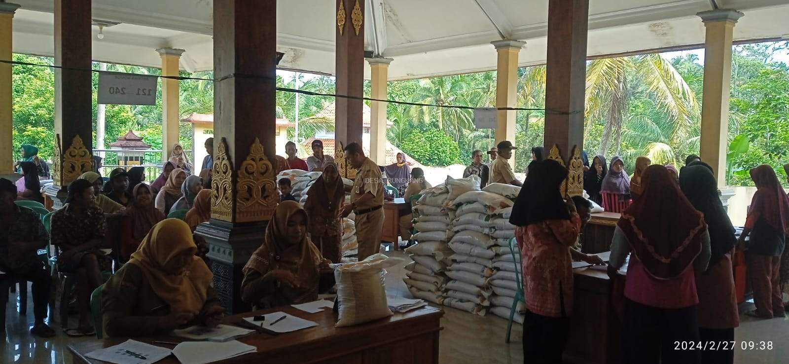 Penyaluran Bantuan Program Cadangan Pangan Pemerintah (CPP) Alokasi Februari 2024