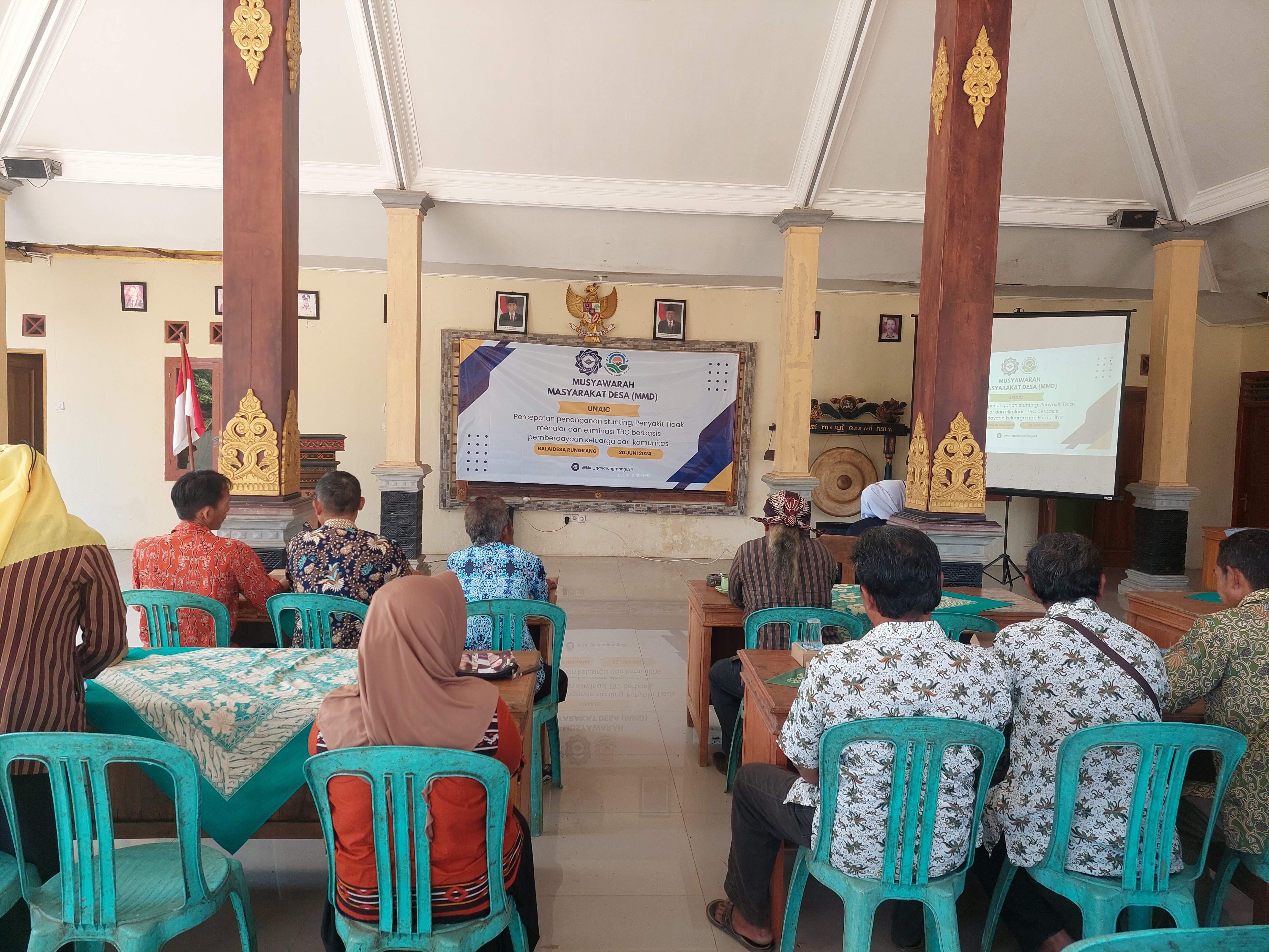 MUSYAWARAH MASYARAKAT DESA OLEH MAHASISWA KKN UNAIC CILACAP