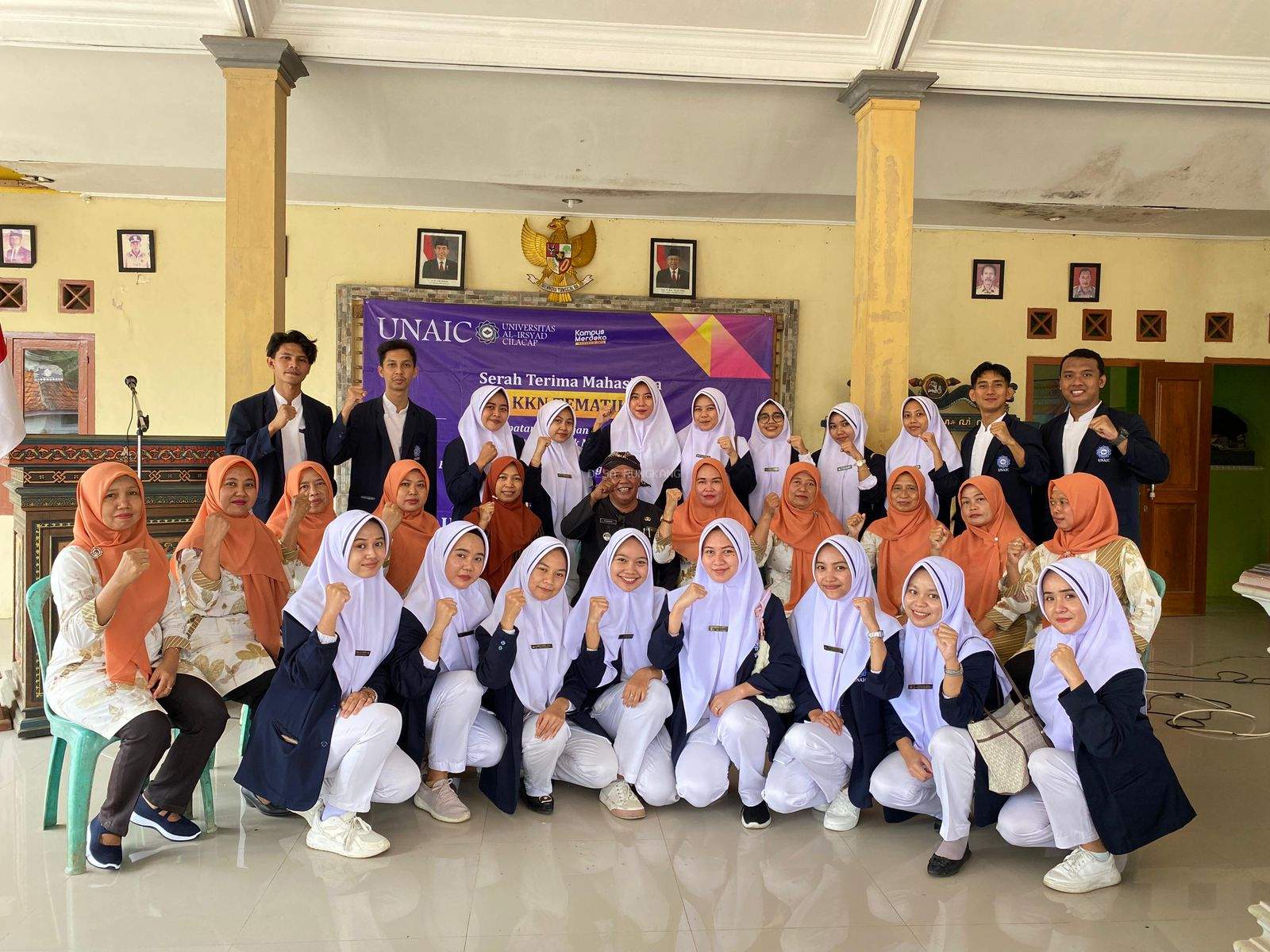 PENARIKAN MAHASISWA KKN TEMATIK UNIVERSITAS AL IRSYAD CILACAP