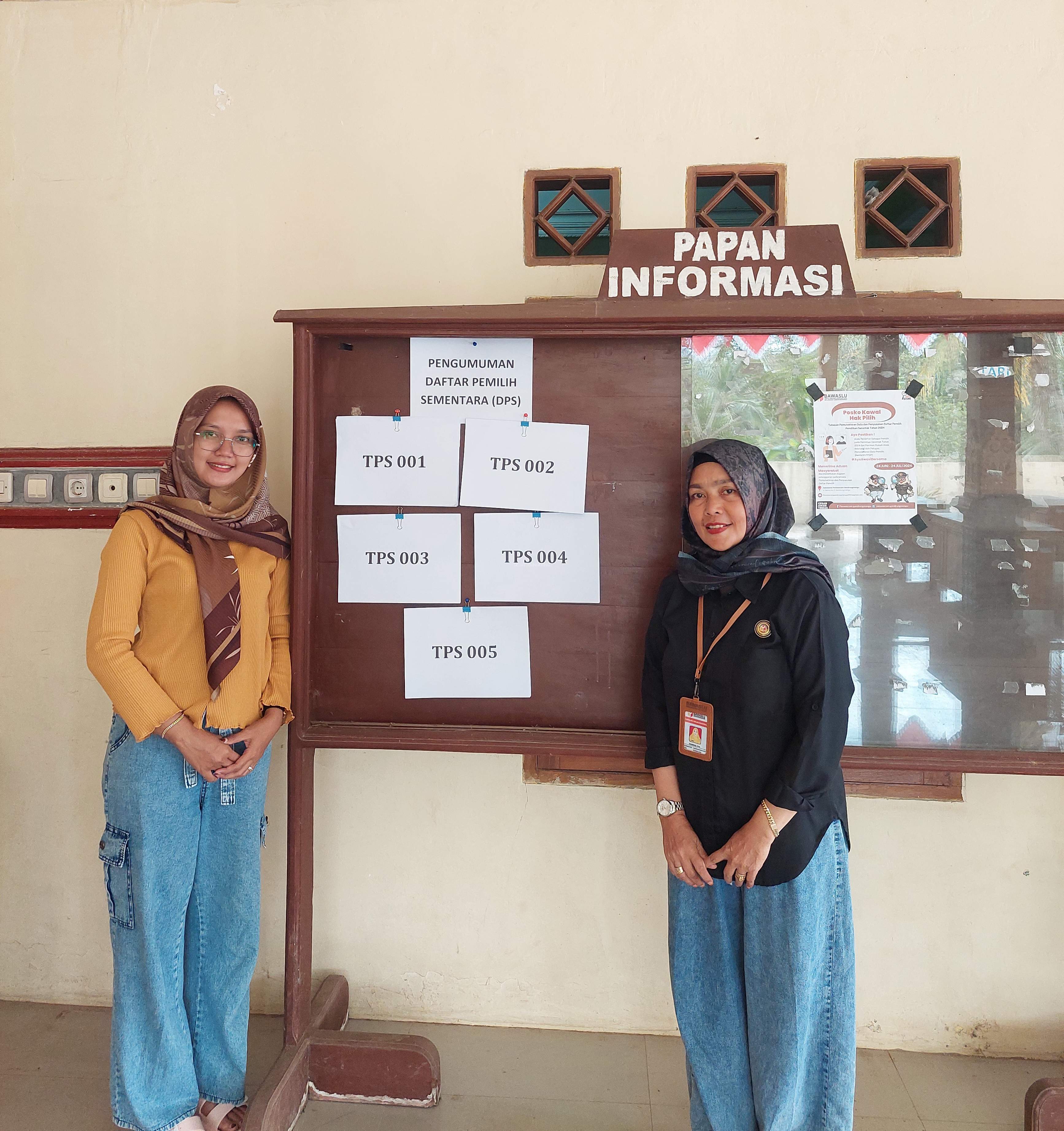 Pengumanan daftar pemilih sementara (DPS) Pilkada 2024