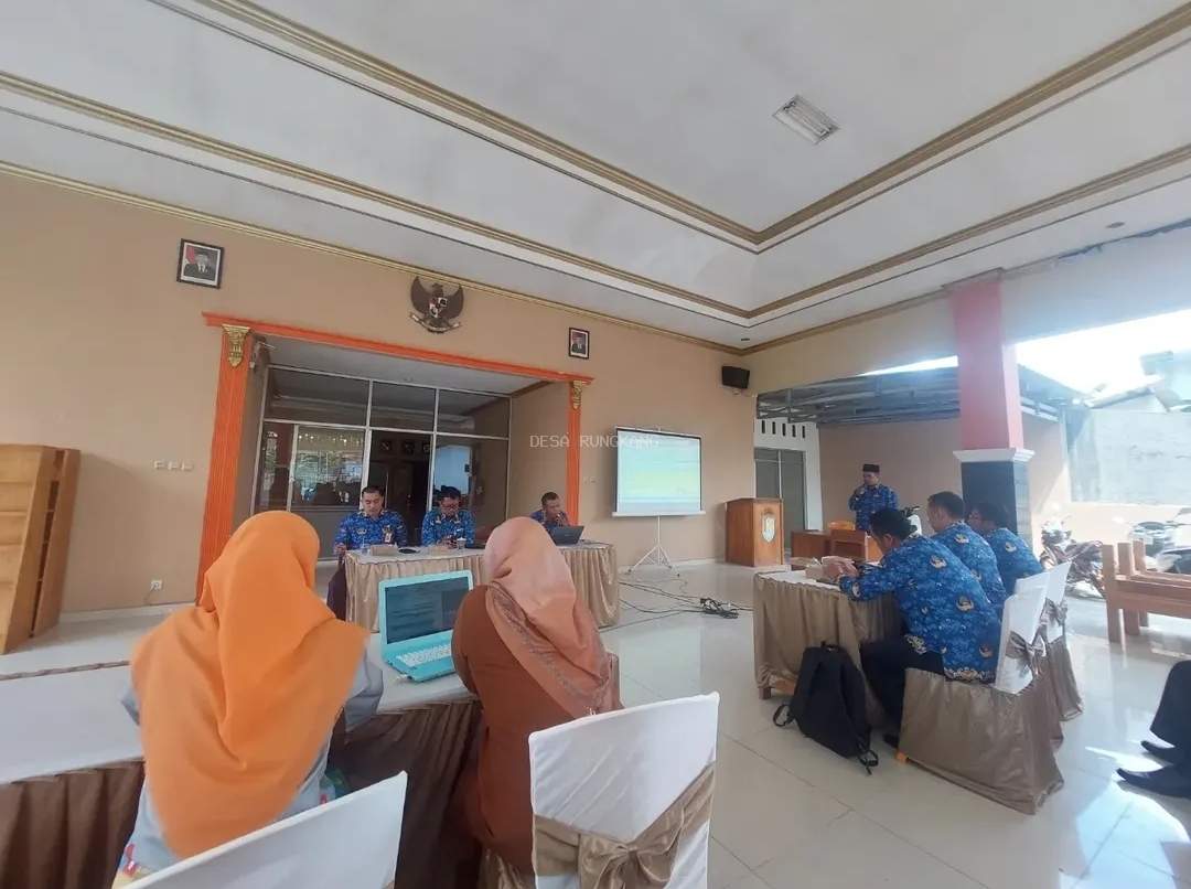 Bintek bersama penyusunan RPJM Desa