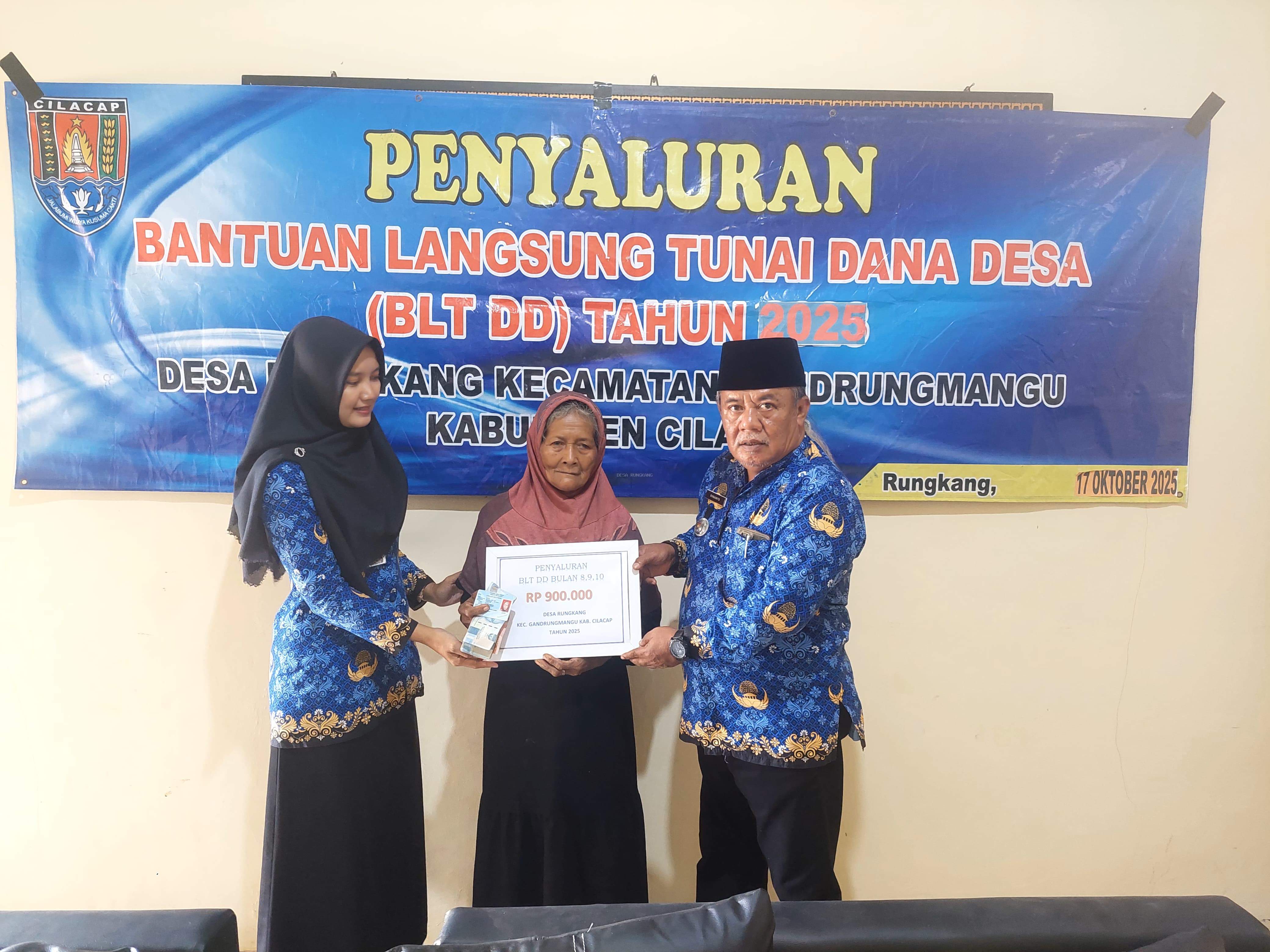Peyaluran Bantuan Langsung Tunai Dana Desa (BLT DD) bukan ke 8, 9 dan 10 tahun 2025