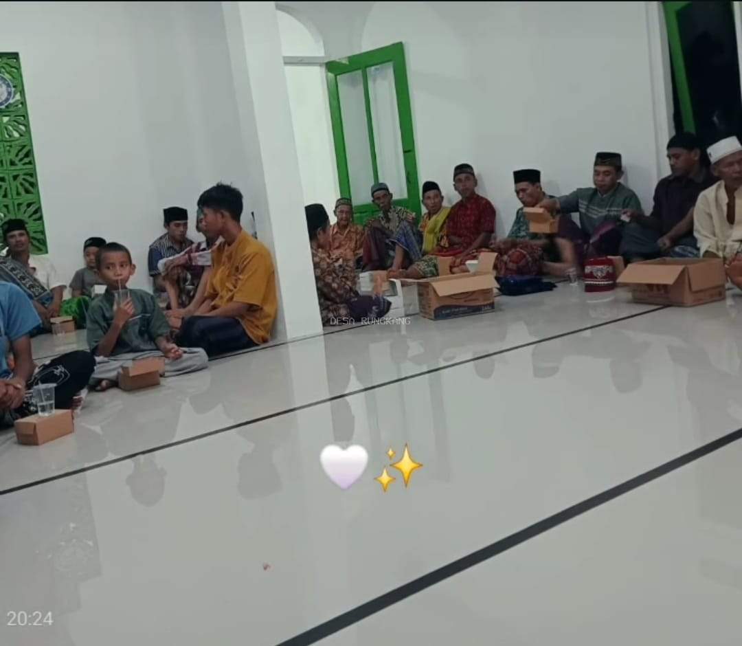 Tarawih Keliling (Tarkhim) Perangkat Desa Rungkang di Masjid Al Istiqomah